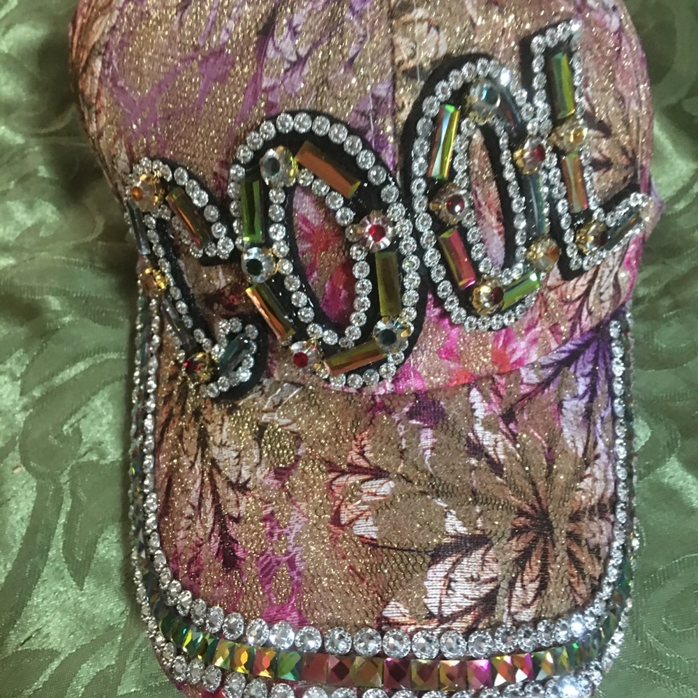 Blinged out  hat